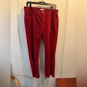 Kut from the Kloth Red Ankle Jeans
